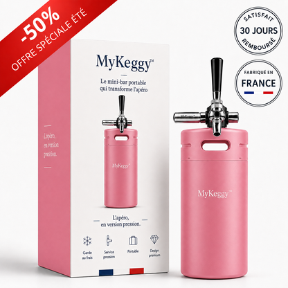 MyKeggy™ — Le mini-bar portable