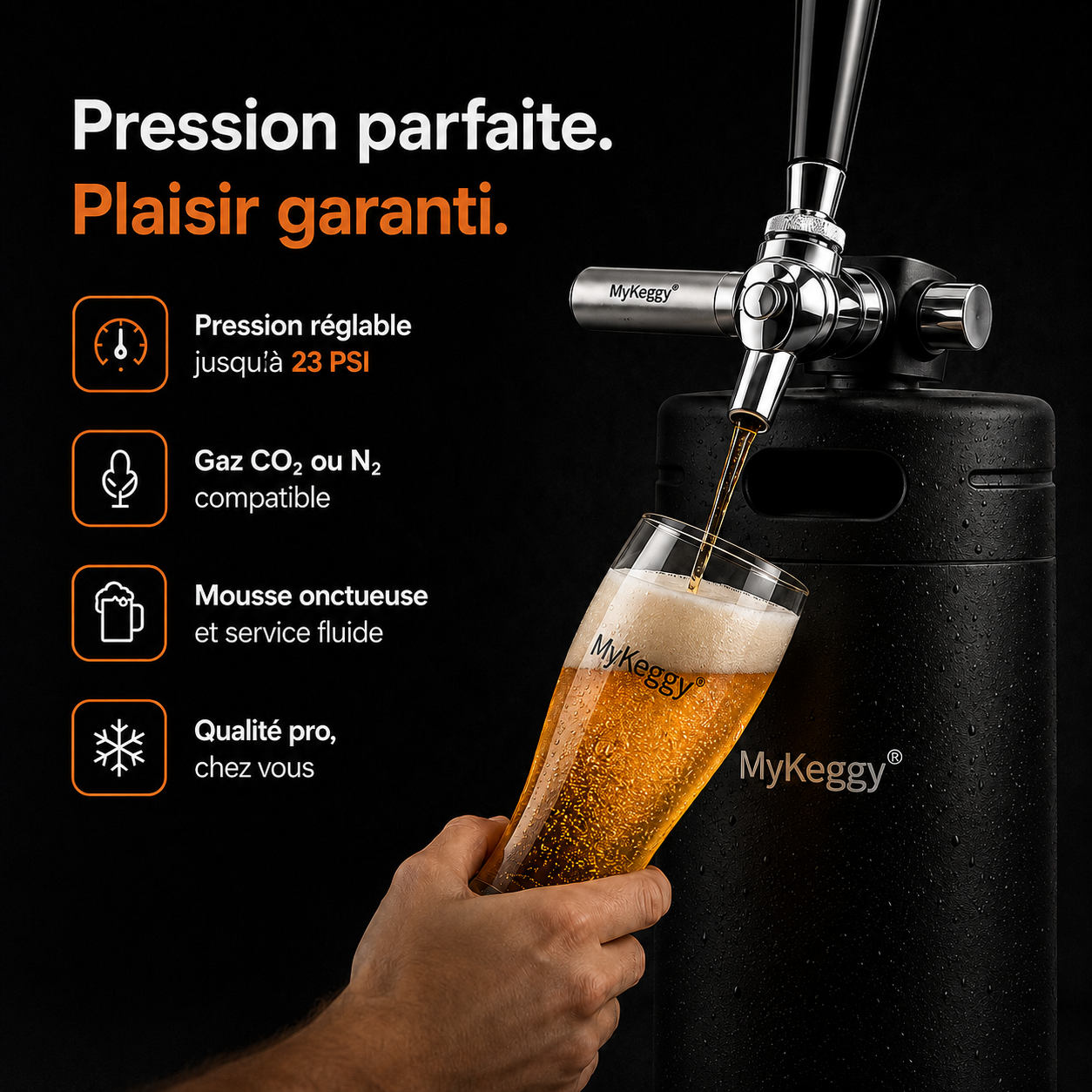 MyKeggy™ — Le mini-bar portable