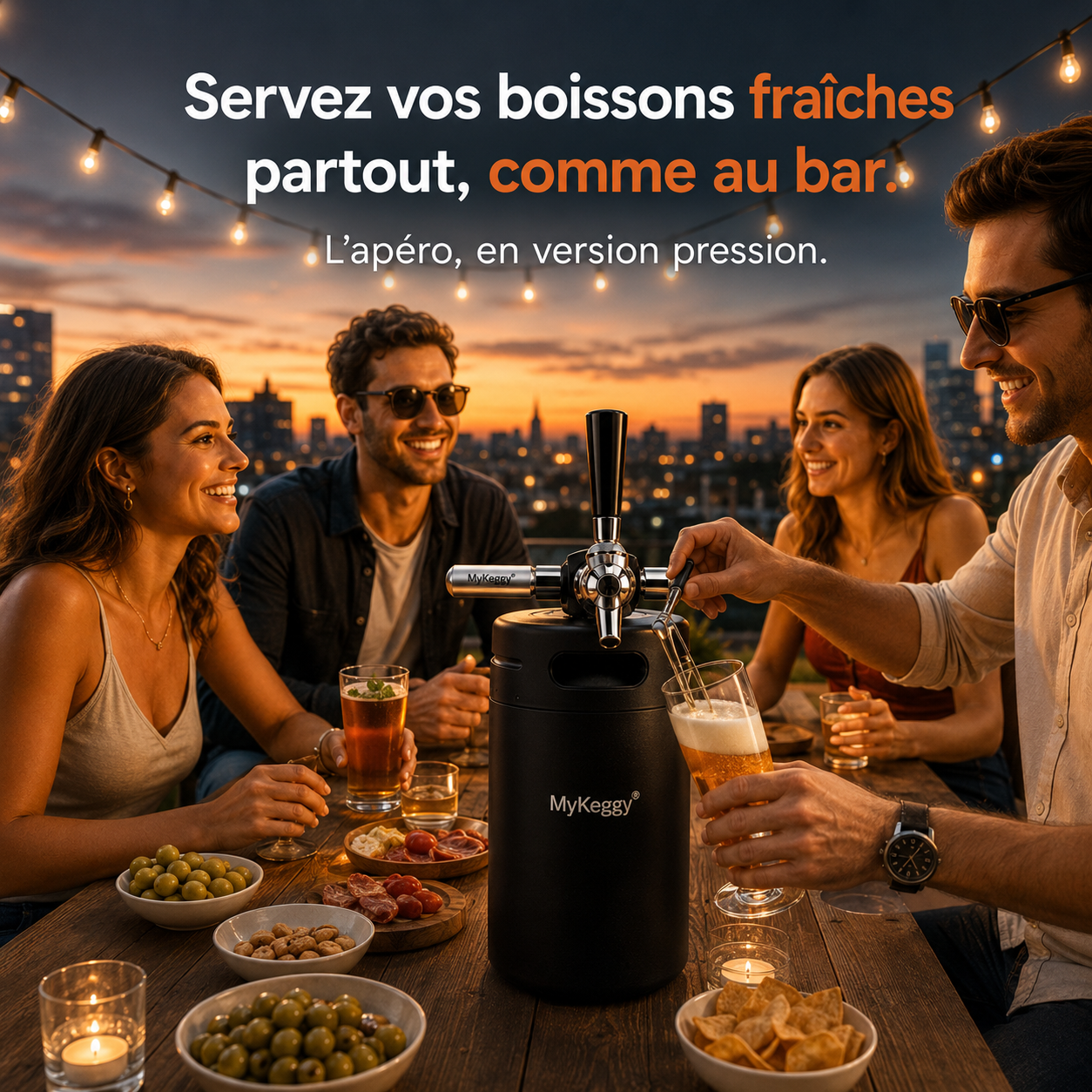 MyKeggy™ — Le mini-bar portable